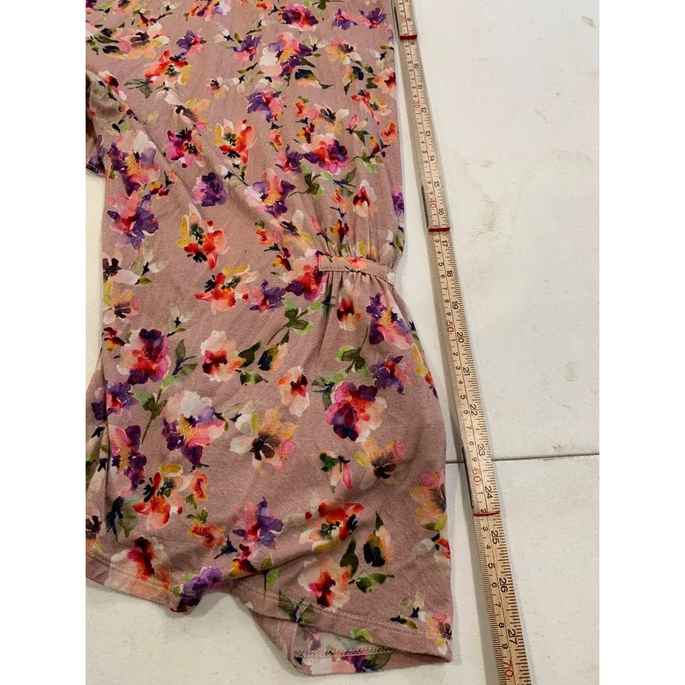 Dolan Left Coast Floral XL Cottagecore‎ Ruffle Blouse Womens lightweight sping